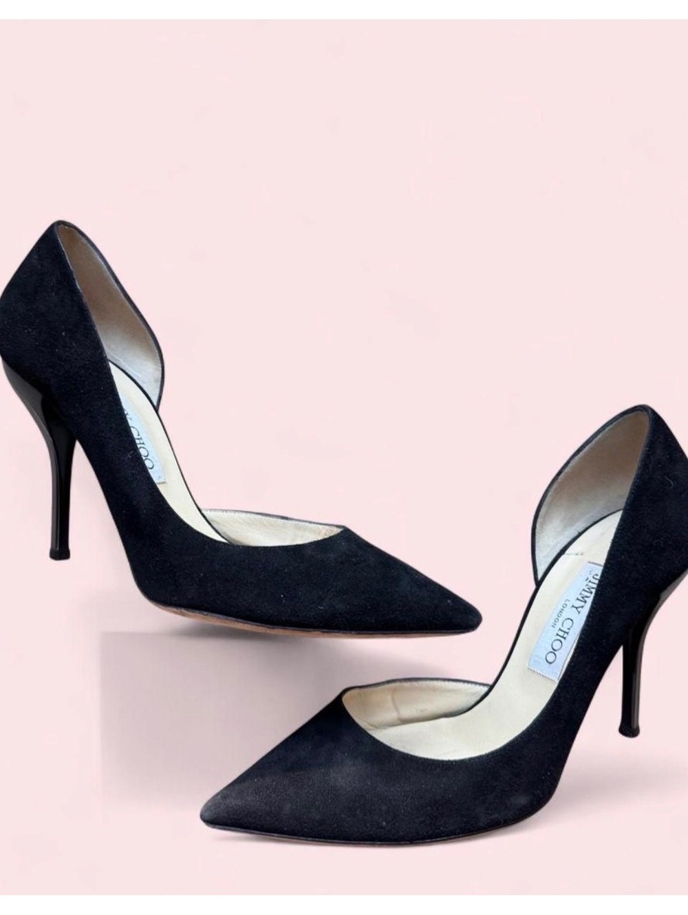 Jimmy Choo black d’orsay heels 8.5